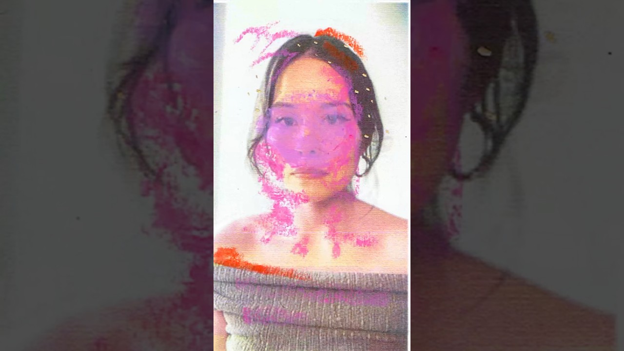 AI or hand drawn? #mixedmedia