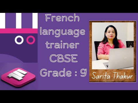 CBSE - Grade IX - French Demo