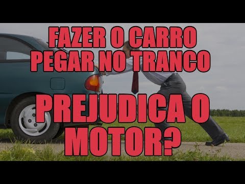 Does starting the car with a push damage the engine?