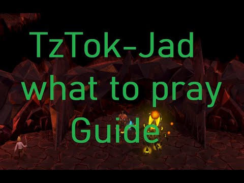 Runescape 3 Easy Method of Learning How TzTok-Jad Attacks (Range and Magic attacks)