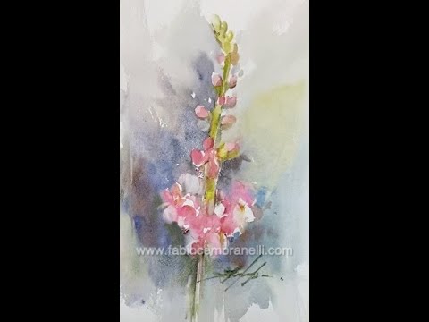 Watercolor/Aquarela - Demo - Snapdragon