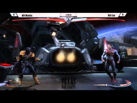KH Mattix vs KH Cat - Grand Finals Injustice (Texas Bar Fights Round XIV)