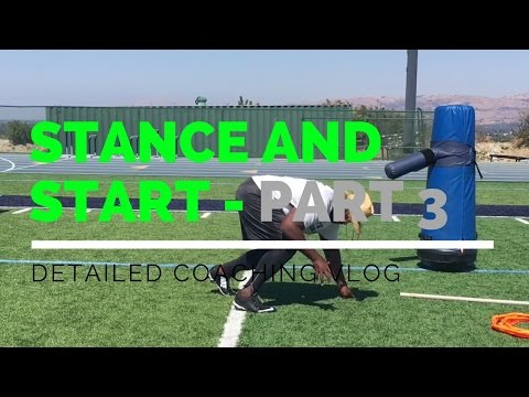 3 POINT STANCE  - PART 3 - Defensive Line Fundamentals and Techniques