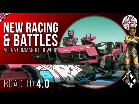 Star Citizen - Road to 4.0: The new Arena Commander - New race tracks, battles & dogfights!
