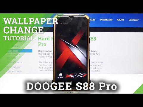 How to Change Wallpaper in DOOGEE S88 Pro – Update Wallpaper