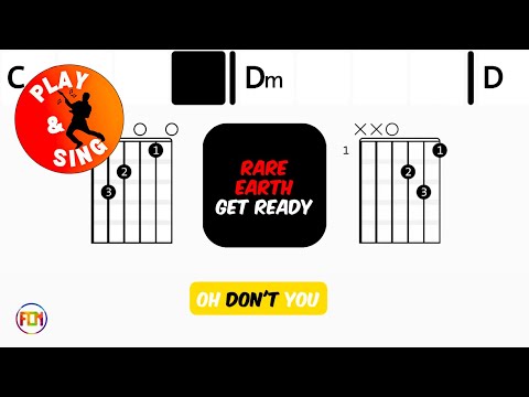 Rare Earth ~ Get Ready | Scrolling Guitar Chords & Lyrics