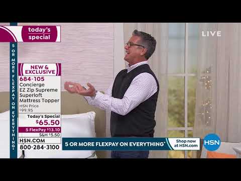 HSN | Concierge Collection Bedding 01.20.2020 - 09 AM