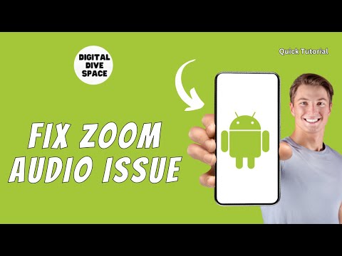 HOW TO FIX ZOOM AUDIO ISSUE ON ANDROID