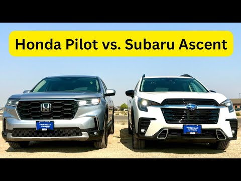 2025 Honda Pilot vs. Subaru Ascent | 3 Row SUV Review