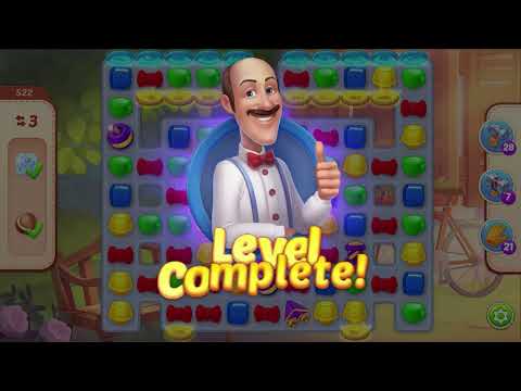 Homescapes Level 521-525 Gameplay | Funny Games