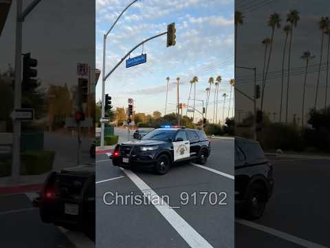 New California Highway Patrol Ford Explorer Responding Code 3