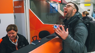 He Booked the WRONG FLIGHT!! (Glasgow ✈️ Paris)