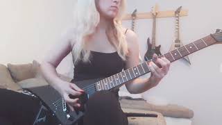 Slayer - At dawn they sleep (guitar cover)