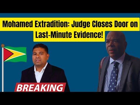Mohamed Extradition Update: Surprise Evidence Denied
