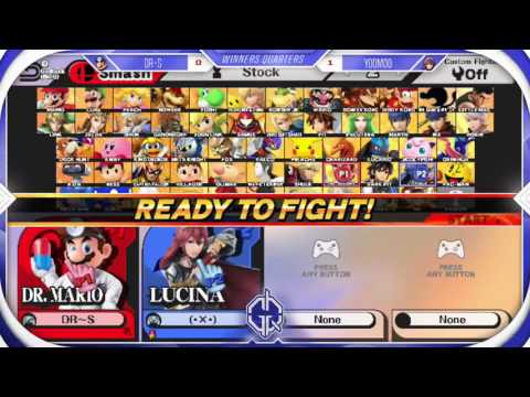 GHQ Smash 4 Weekly #82 - Winners Quarters Dr.S vs Yoomoo