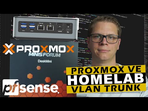 Homelab - HM80 Proxmox, Konzept, ZFS, VLANs, Trunks, pfSense - Teil 2/3