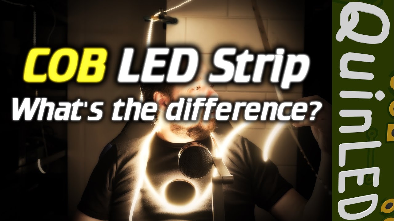 Watch video QuinLED: Taking a look at COB LED strip Now QuinLED: Taking a look at COB LED strip