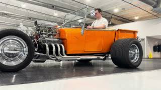 1926 Ford T-Bucket Hot Rod Start Up