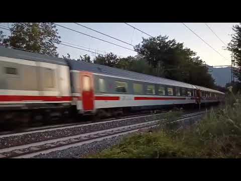 Treno IC 702 Taranto - Roma Termini. A Ferentino-Supino