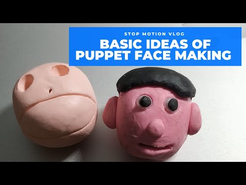 Puppet face making ideas for stop motion