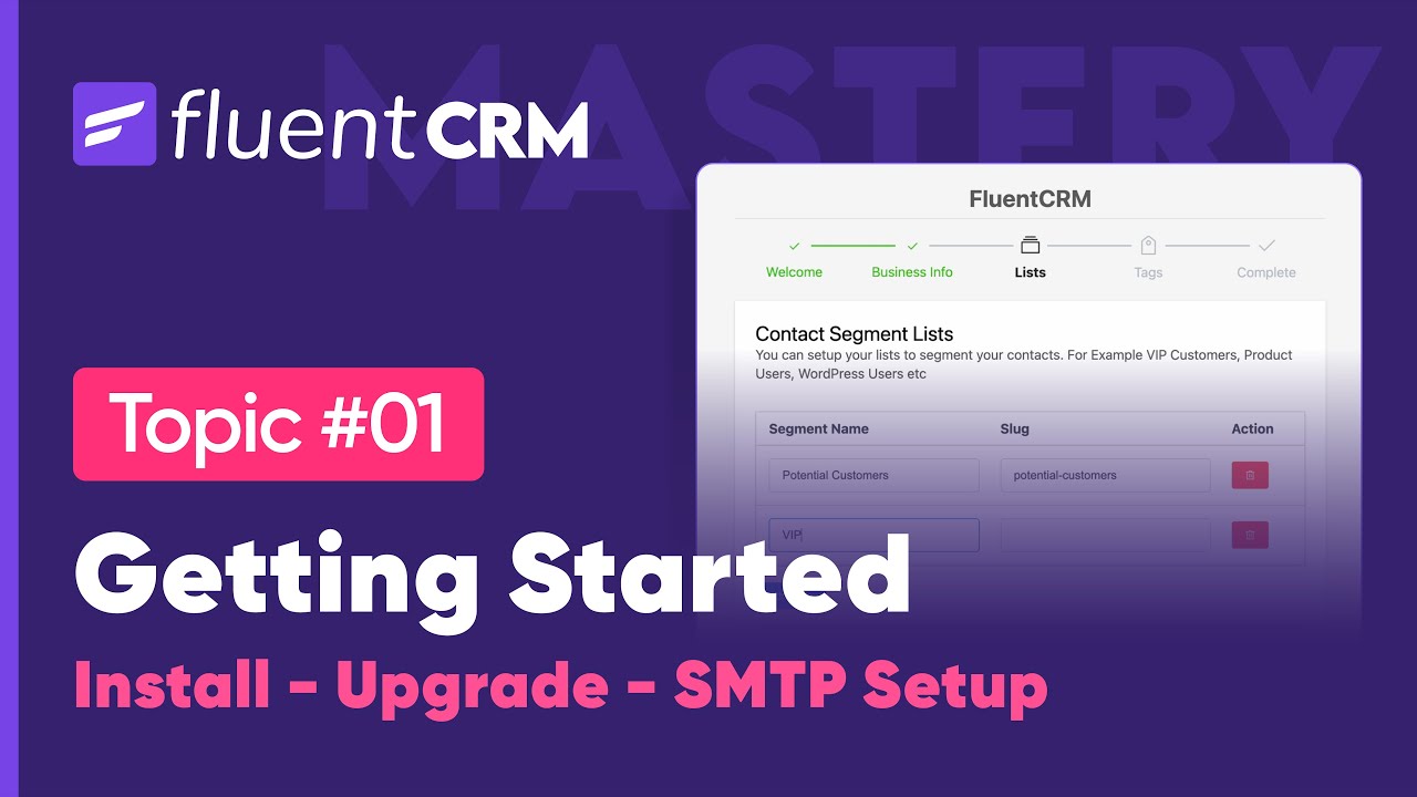 A Quickstart Guide to Configure FluentCRM | The Right Way