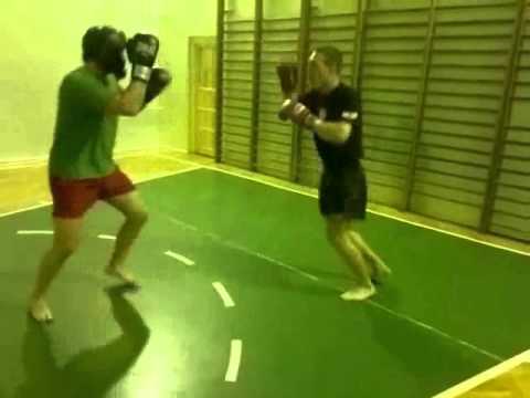 Mateusz Popławski sparing- boks 2014.03.10