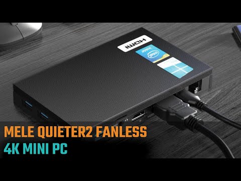 MeLE Quieter2 Fanless 4K Mini PC