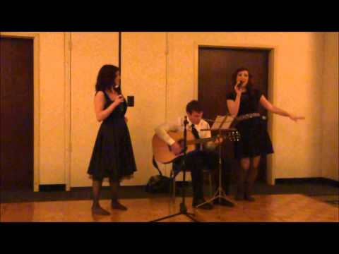 Sarah and Emily Grandpre performing You and I.