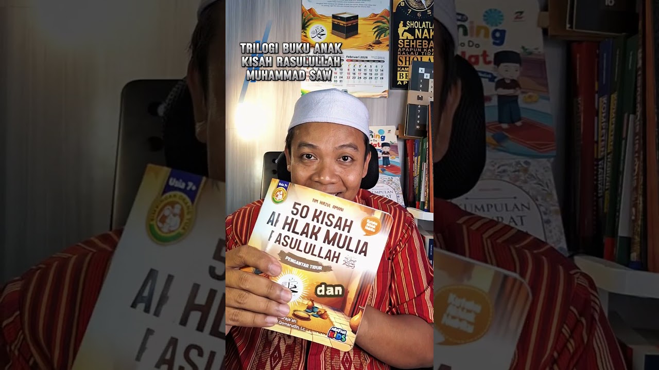 Trilogi buku kisah Nabi Muhammad #sirahnabawwiyah