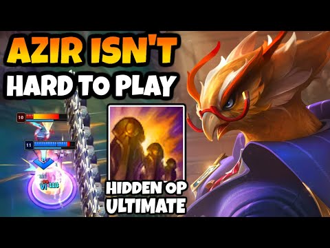 AZIR is UNDERRATED for CARRYING. Here's how I DOMINATE and CARRY HIGH ELO.