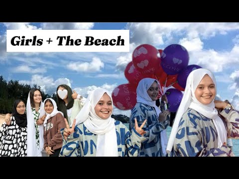 Girls + The Beach 🌊 / Mini Vlog / Day out💕