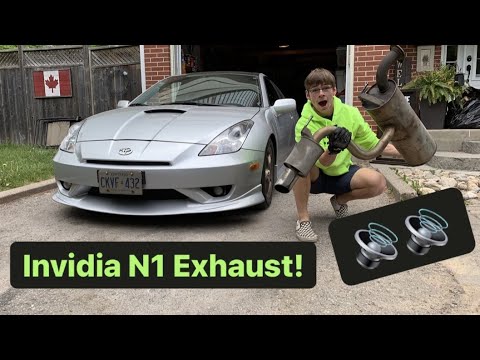 Toyota Celica GTS // Invidia N1 Exhaust! *IT'S SO LOUD!*