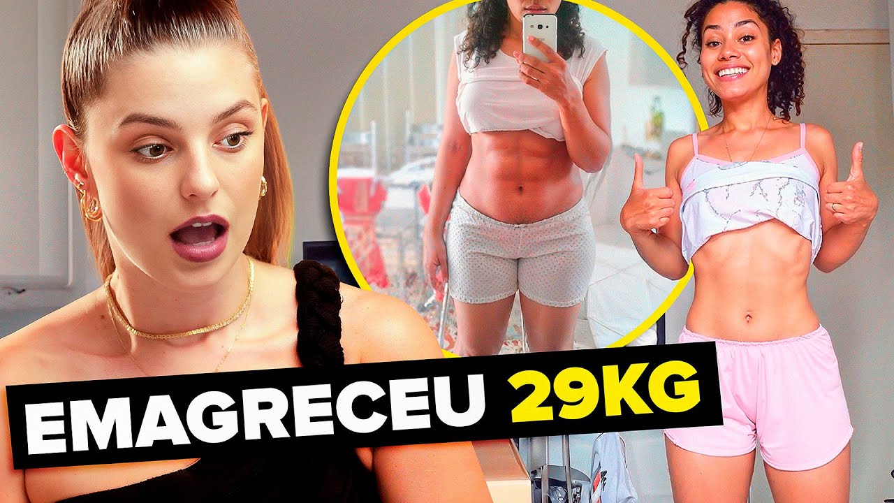 COMO ELA EMAGRECEU RÁPIDO POR CONTA PRÓPRIA? | THAISA REAGE