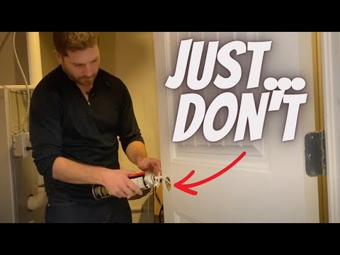 Spray Foam To Soundproof a Door - Does It Actually Works?