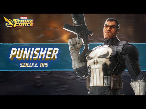 Punisher: Strike Tips Character Spotlight - Marvel Strike Force