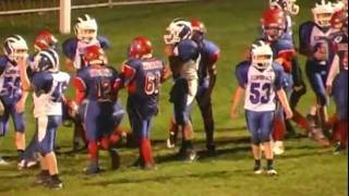 preview picture of video 'Ellwood City at Monaca, BCYFL Midget Football'