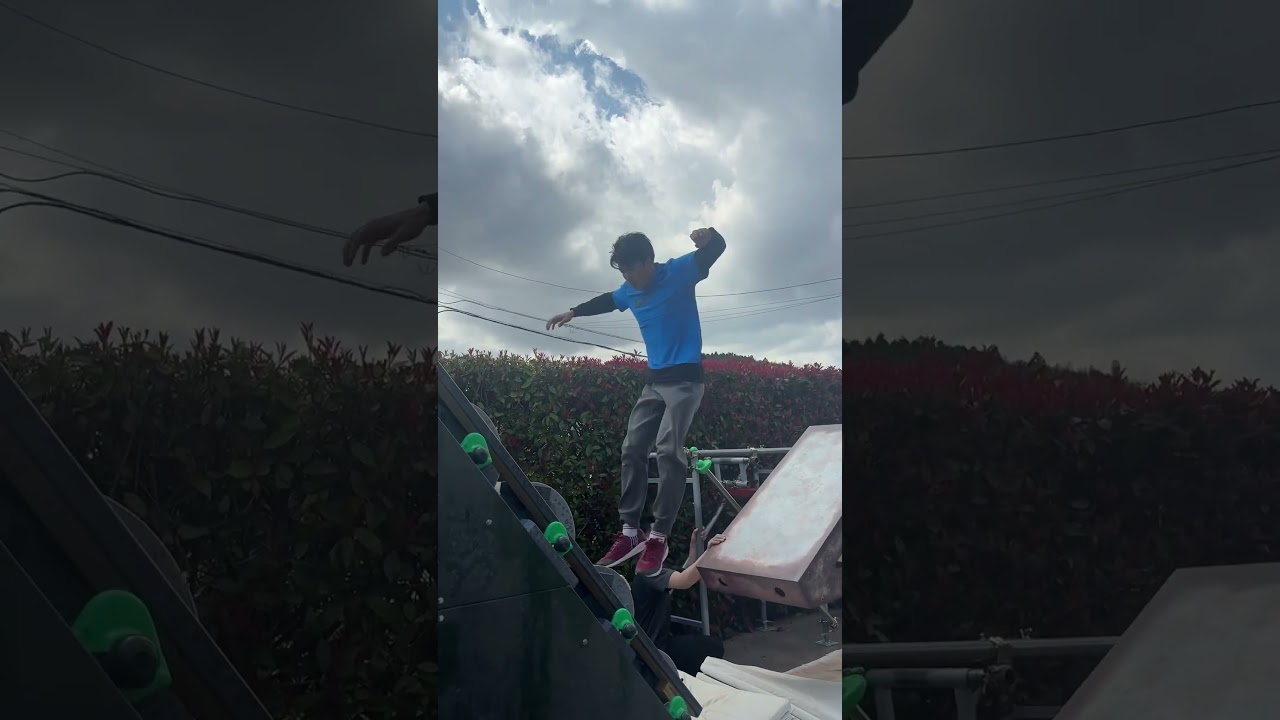 【SASUKE】新プリズムシーソーからのローリングヒル初めてやってみた！ #shorts #ショート