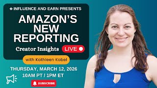 Amazon Just Changed Influencer Reporting… Now What? (LIVE Q&A)