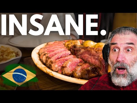 FOOD in BRAZIL IS Better Than You Think GRINGO REACTION