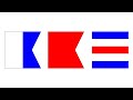 International Maritime Signal Flags Alphabet Song STILL ON VOLUME 1