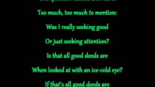 No Good Deed-Wicked-Lyrics