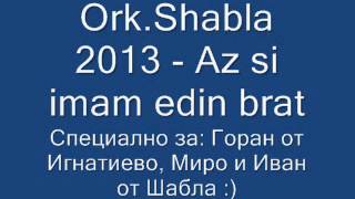 preview picture of video 'Ork.Shabla 2013 - Az Si Imam Edin Brat'