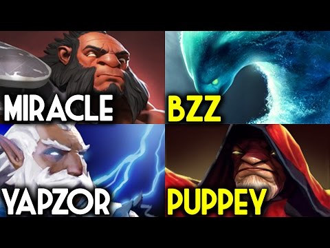 Miracle- Yapzor VS Bzz Puppey MidOne - TryHard EU 9k Ranked Gameplay