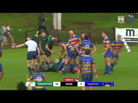 Merewether Carlton vs Hamilton Hawks - Prem 1 Grand Final Highlights - Hunter Rugby 2022