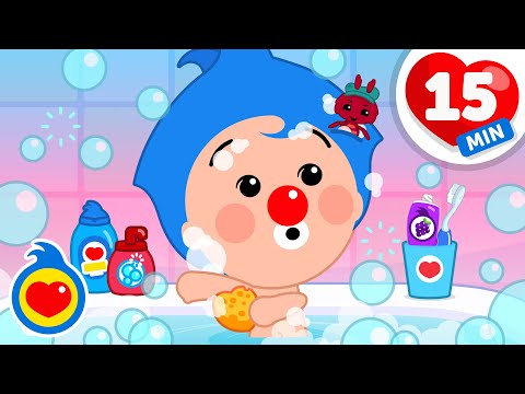 A Bañarme, Un Piojito, Diez Saltaban En La Cama 🎶 Y Más Canciones Infantiles (15 Min) | Plim Plim
