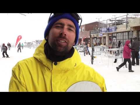 SNOWBOARD Trick To Learn - Frontside Boardslide