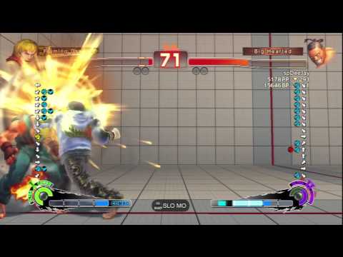 tannotoitou [Ken] Vs spDeeJay [Dee Jay] SSF4 AE Japanese Online Ranked Matches - PSN