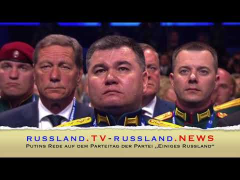 Putins Rede auf dem Parteitag der Partei „Einiges Russland“