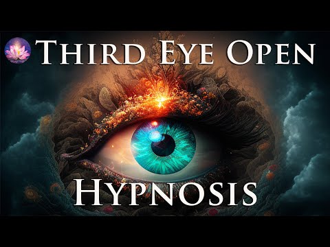 Third Eye Open Meditation - Seat of your Intuition - Pineal Gland Activation Sleep Hypnosis (432 Hz)