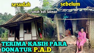 Download lagu WOW‼️TERNYATA BEGINILAH HASIL BEDAH RUMAH BAH LUKMAN OLEH PARA DONATUR PETUALANGAN ALAM DESAKU.. mp3